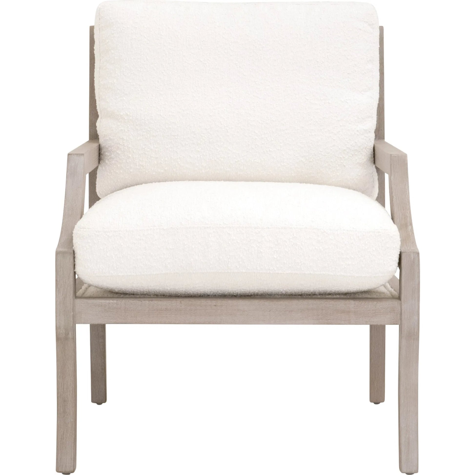 Stratton Club Chair by Essentials For Living in natural gray beech. Made from unique in a transitional style.