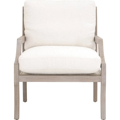 Stratton Club Chair by Essentials For Living in natural gray beech. Made from unique in a transitional style.