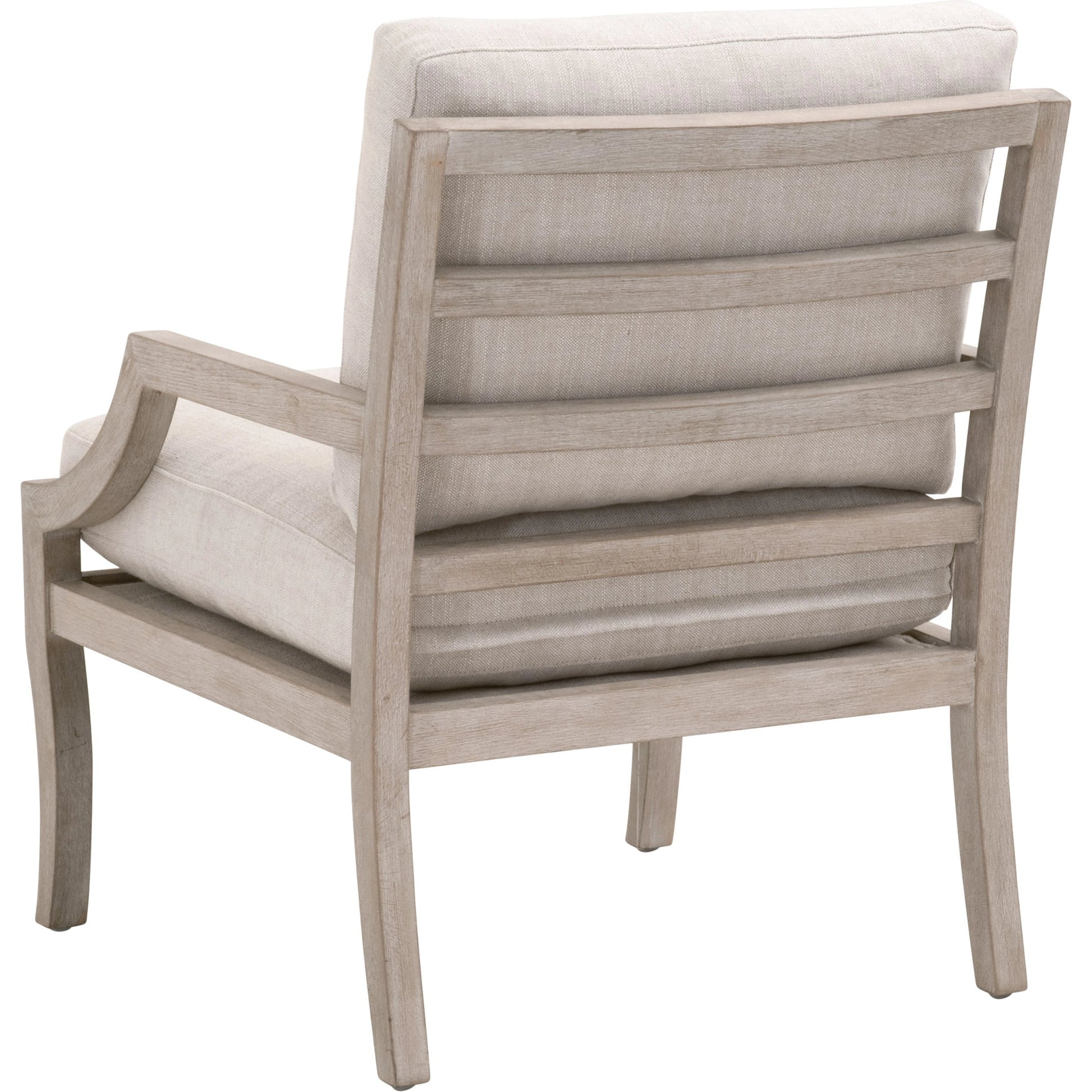 Stratton Club Chair by Essentials For Living in natural gray beech. Made from unique in a transitional style.
