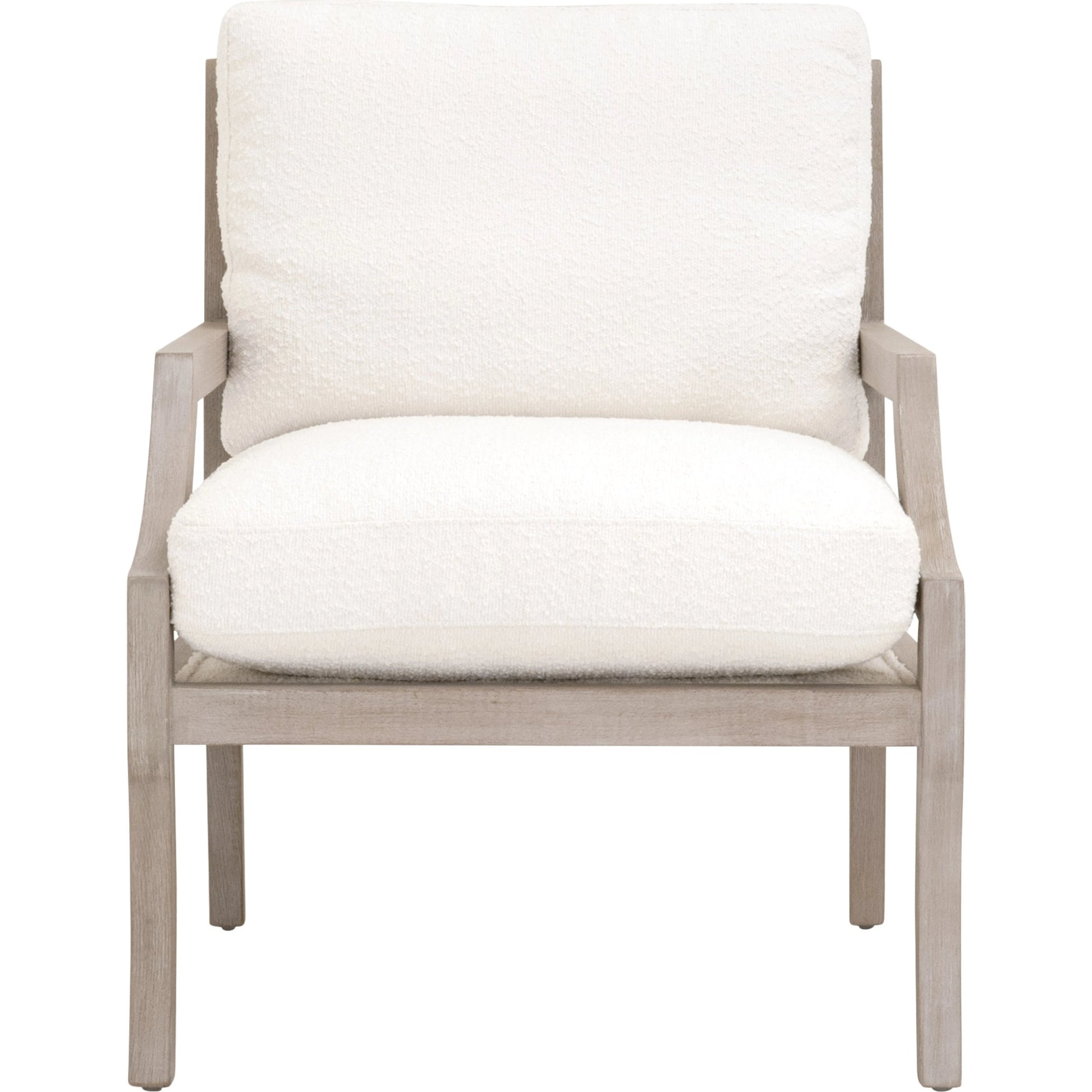 Stratton Club Chair by Essentials For Living in natural gray beech. Made from unique in a transitional style.