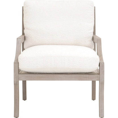 Stratton Club Chair by Essentials For Living in natural gray beech. Made from unique in a transitional style.