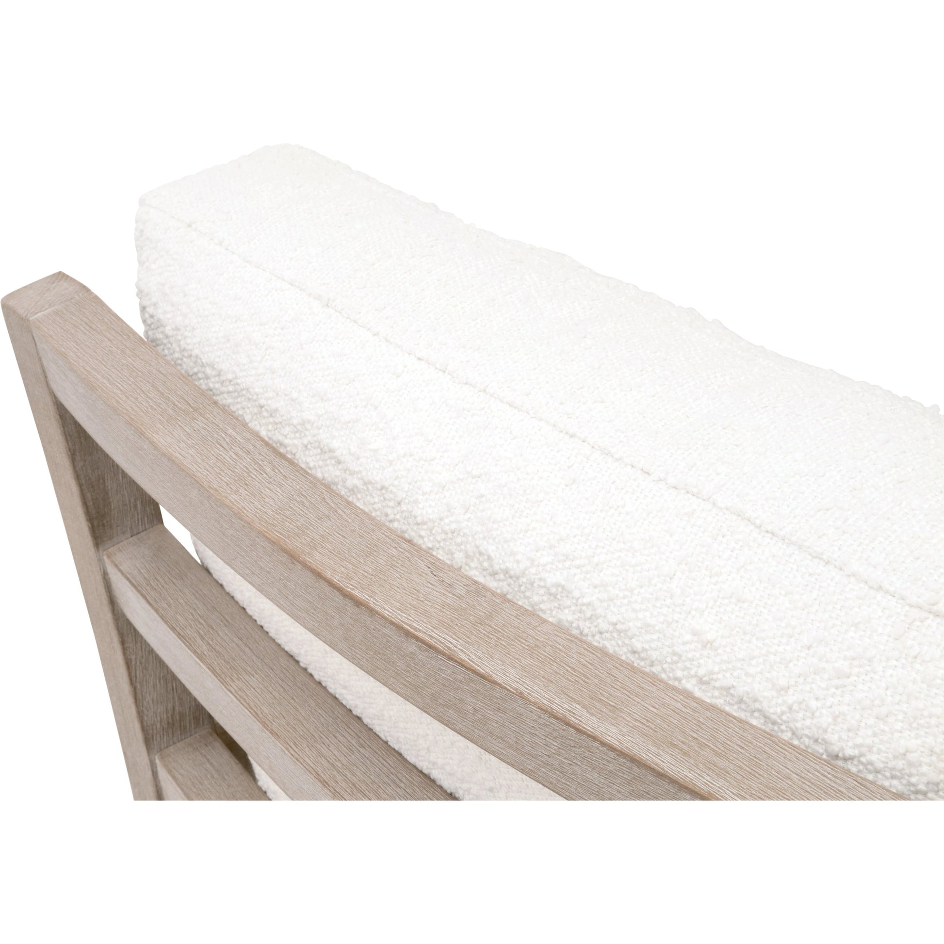 Stratton Club Chair by Essentials For Living in natural gray beech. Made from unique in a transitional style.