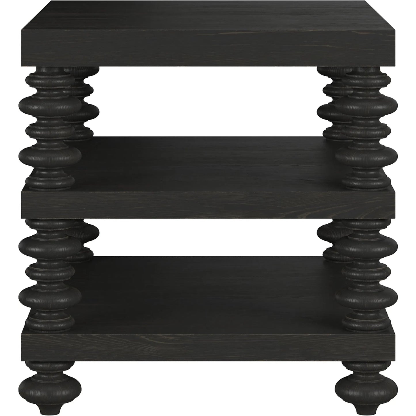 001 SI-2453366 | Additional Silo | Atrium End Table by A.R.T. Furniture in hand rubbed black, undertones of brown. Made from unique in a traditional style.