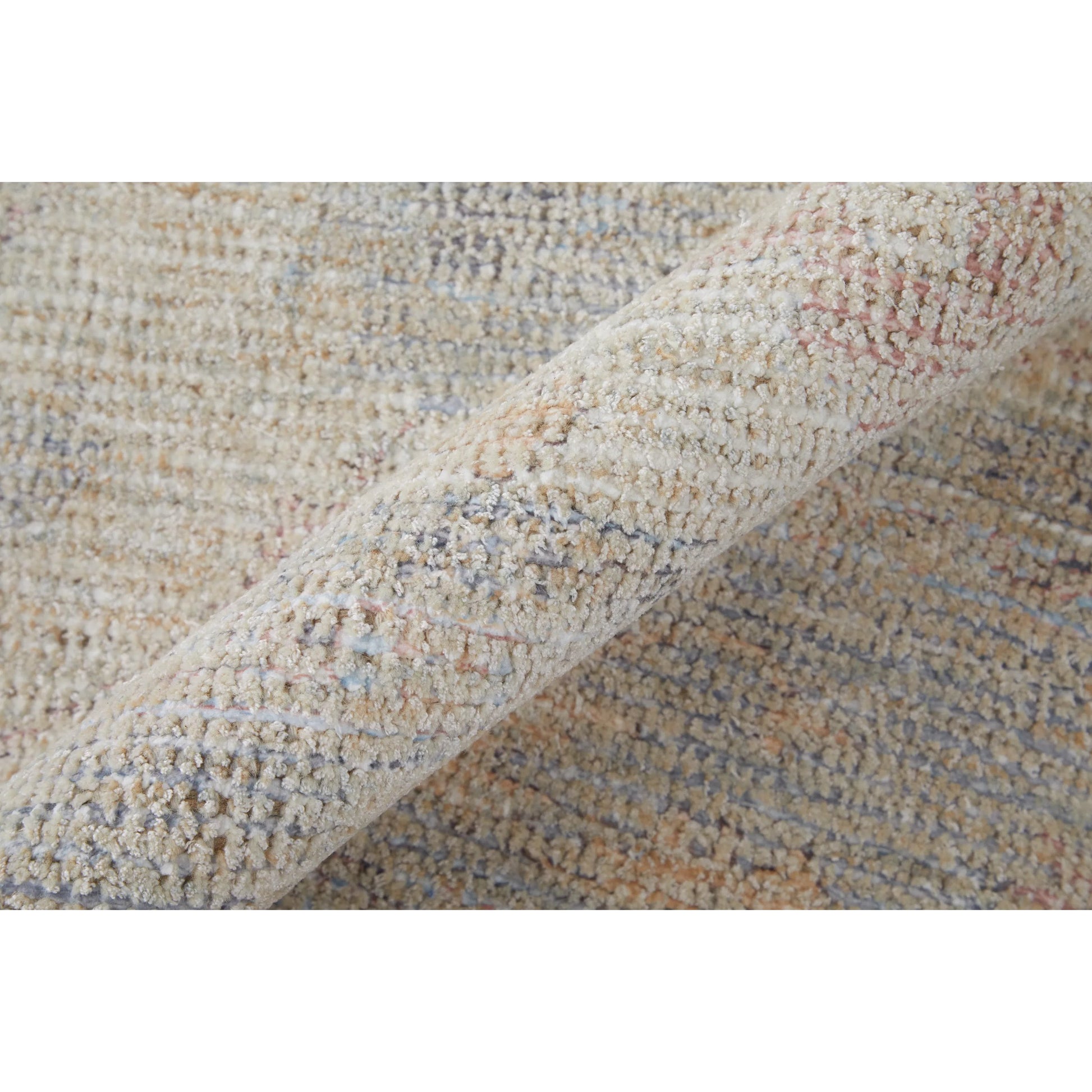 Caldwell Rug - 8798976F by Feizy in ivory, tan, blue. Made from wool, viscose in a unique style.