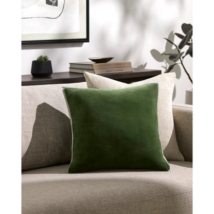 Sully Pillow - 498498 by Surya. Made from front: 100% cotton, back: 100% cotton in a modern style.