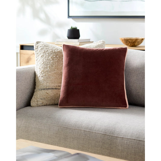 Sully Pillow - 498498 by Surya. Made from front: 100% cotton, back: 100% cotton in a modern style.