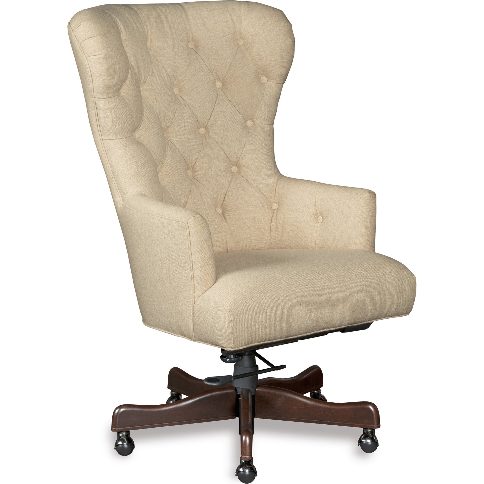 Katherine Home Office Chair by Hooker Furniture in kingston eden. Made from leather in a unique style.