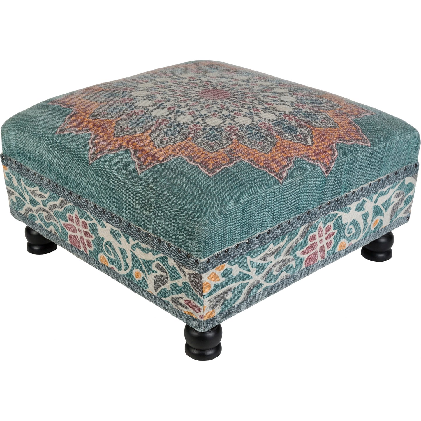 000 S-233840 | Primary Silo | Surat - 20702 by Livabliss in blue and stained. Made from cotton in a eclectic & global style.