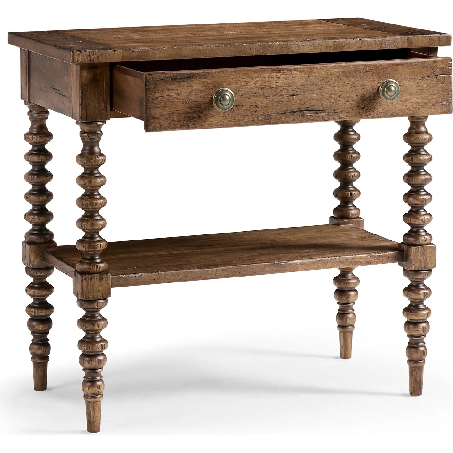 005 SI-2535763 | Additional Silo | Tamarisk Open Nightstand by Jonathan Charles in medium spain walnut. Made from main acacia in a unique style.
