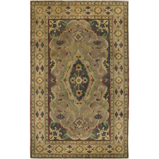 Anastacia Rug - 2532 by Surya in brown. Made from 100% new zealand wool in a unique style.