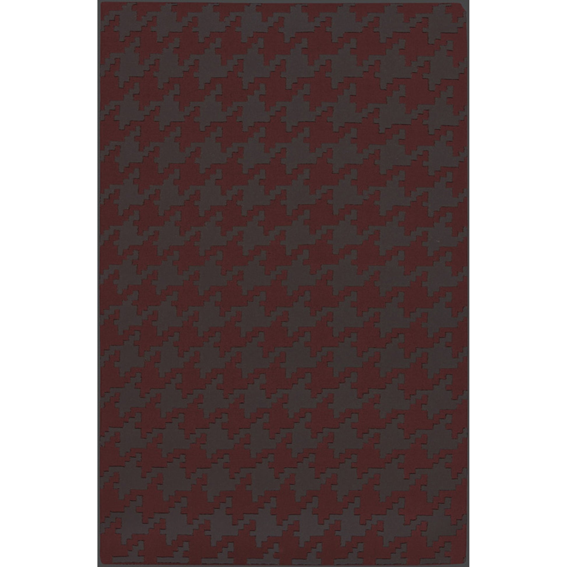 Frontier Rug - 76 by Surya in brick brown. Made from 100% wool in a unique style.