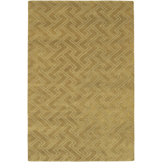 Mugal Rug - 94 by Surya in golden tan. Made from 100% semi-worsted new zealand wool in a unique style.