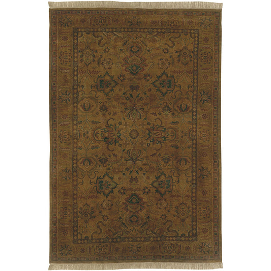 Adana Rug - 7723 by Surya in gold. Made from 100% new zealand wool in a unique style.