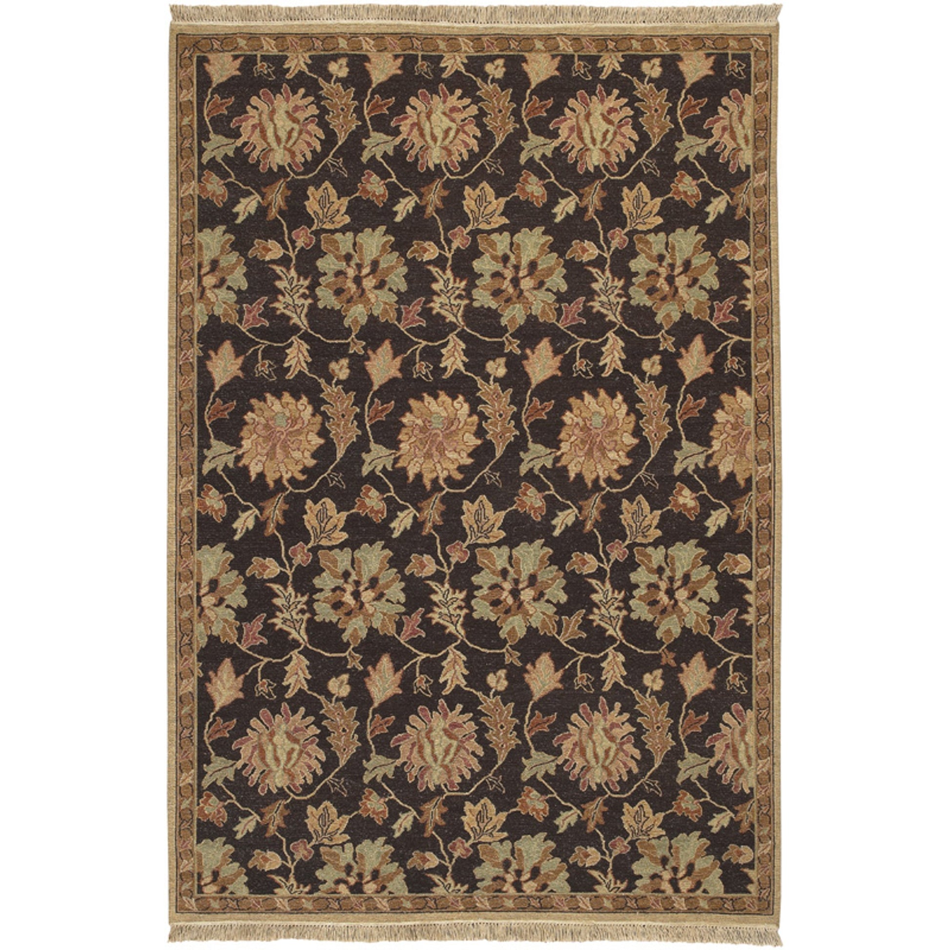 Sonoma SNM-8990 Indoor/Outdoor Rug by Surya in eggplant multi. Made from 100% new zealand wool in a unique style.