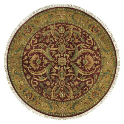 Taj Mahal TJ-59 Indoor/Outdoor Rug by Surya in green, red. Made from 100% semi-worsted new zealand wool in a unique style.