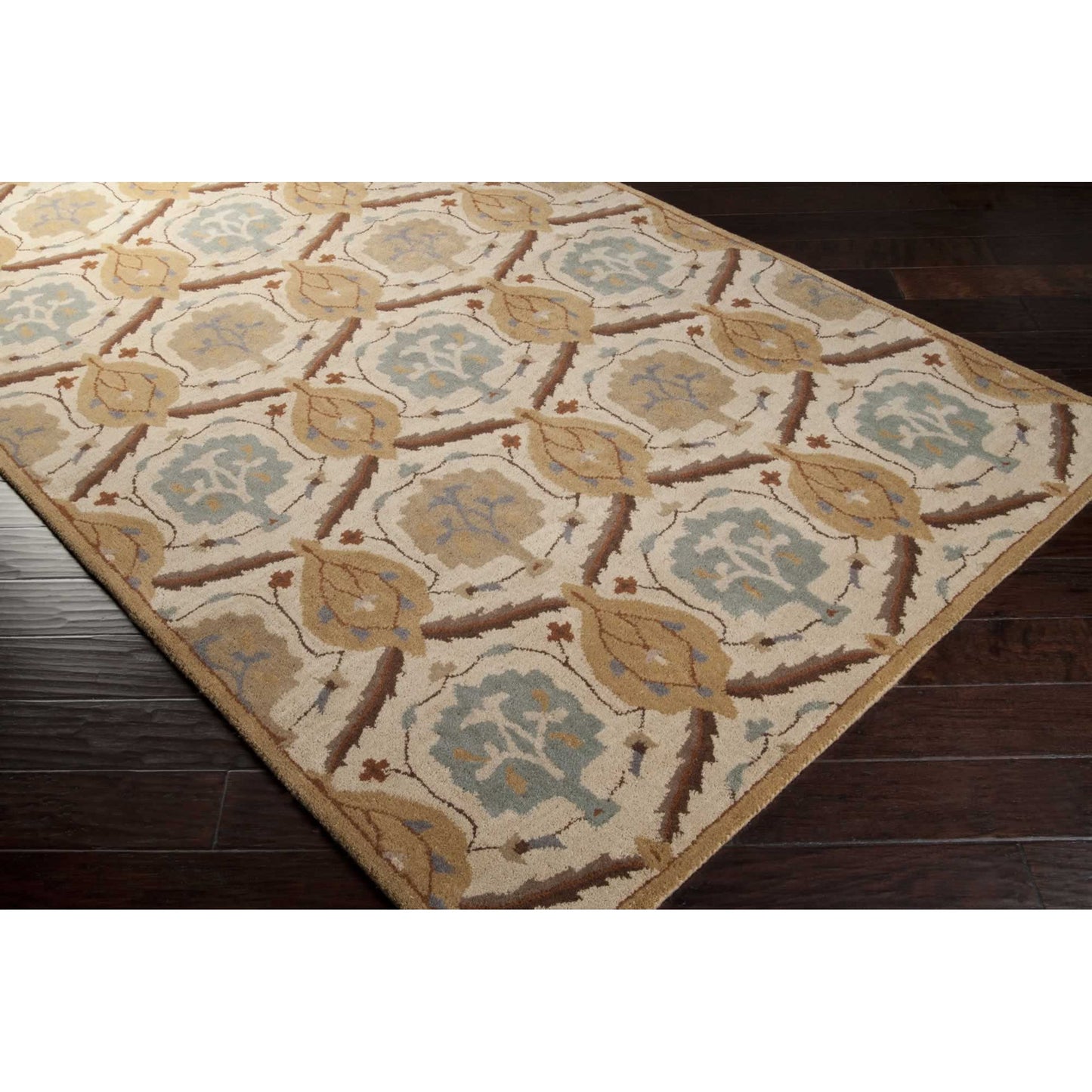 004 31793-9467 | Closeup | Caesar Rug - 607 by Surya. Made from 100% wool in a unique style.