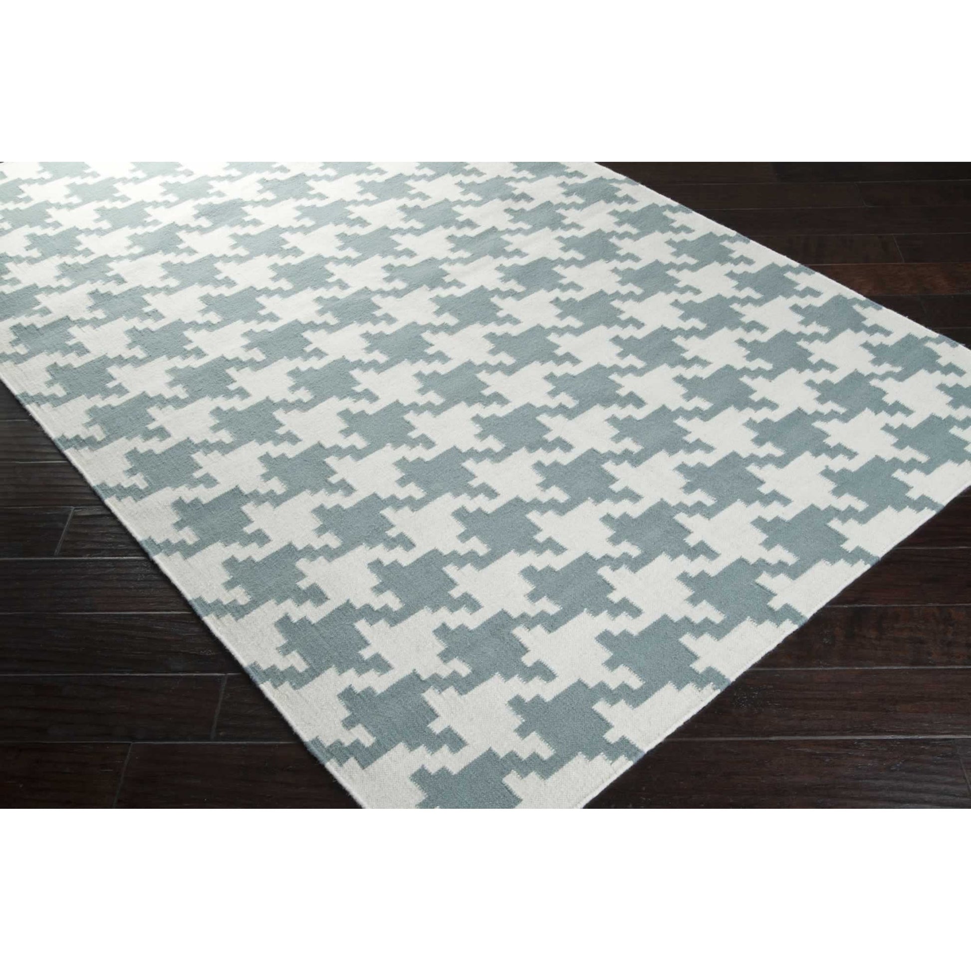 Frontier Rug - 76 by Surya in brick brown. Made from 100% wool in a unique style.