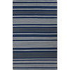 Light Beige, Dark Blue, Charcoal / 2' x 3'