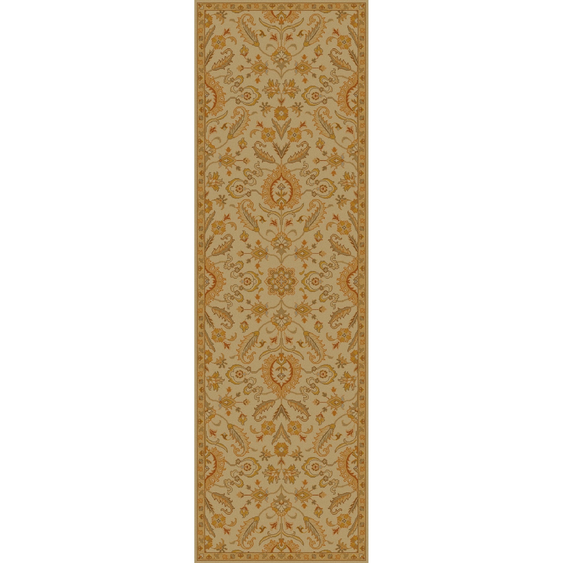 Temptress Rug - 1633 by Surya in light olive, mustard, light brown, sage. Made from 100% wool in a unique style.