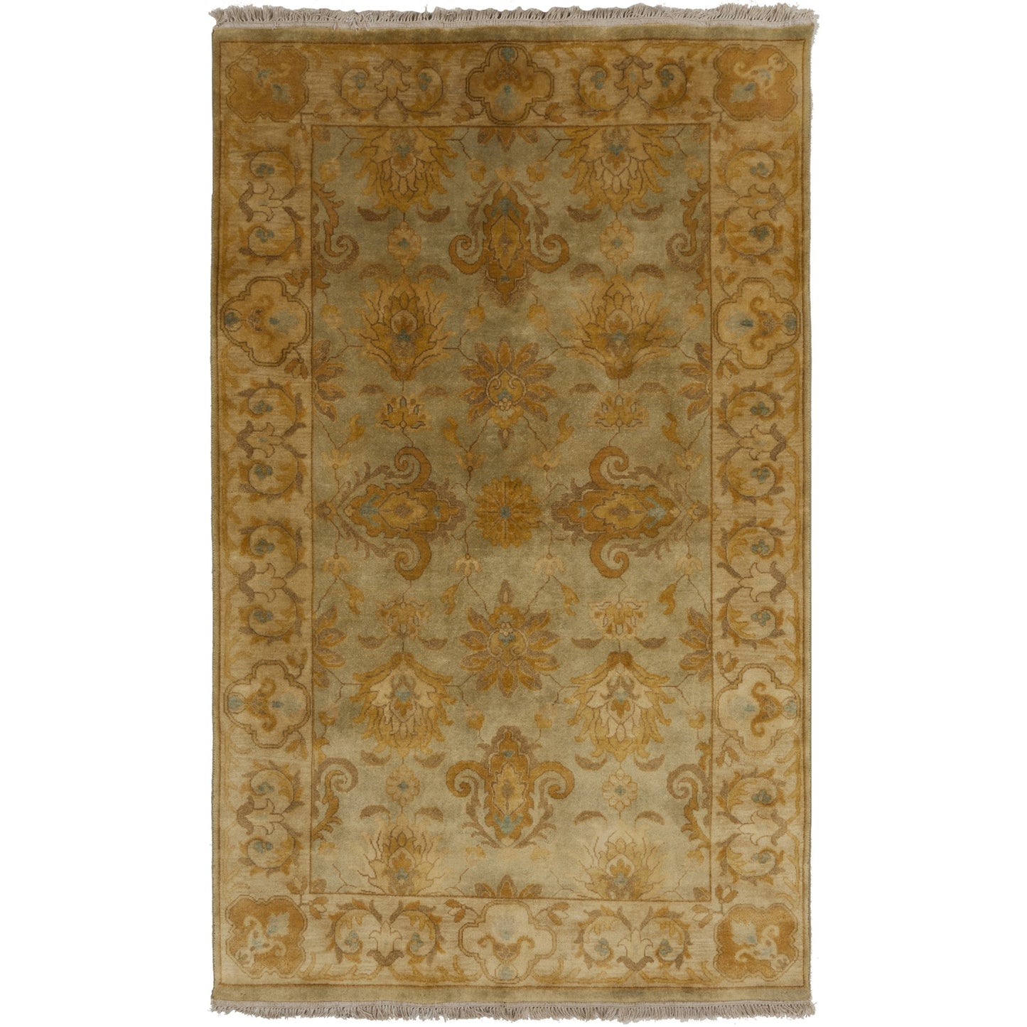 001 41054-18668,41054-18670 | Primary Silo | Temptress Rug - 1633 by Surya in light olive, mustard, light brown, sage. Made from 100% wool in a unique style.