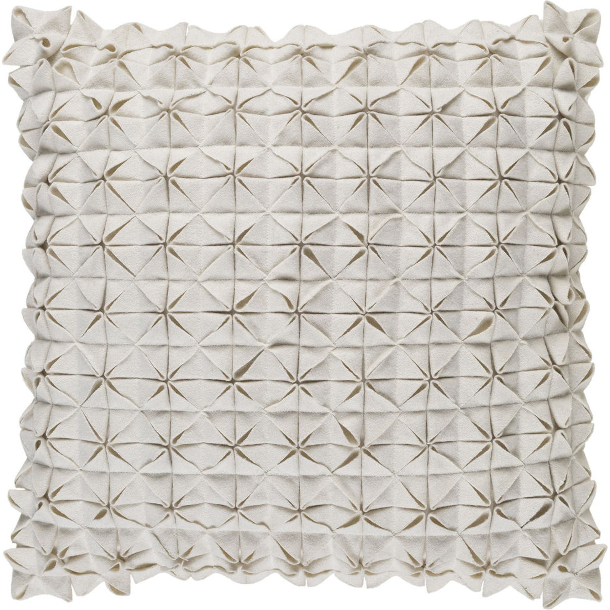Structure Pillow - 12465 by Surya. Made from 100% wool in a traditional style.