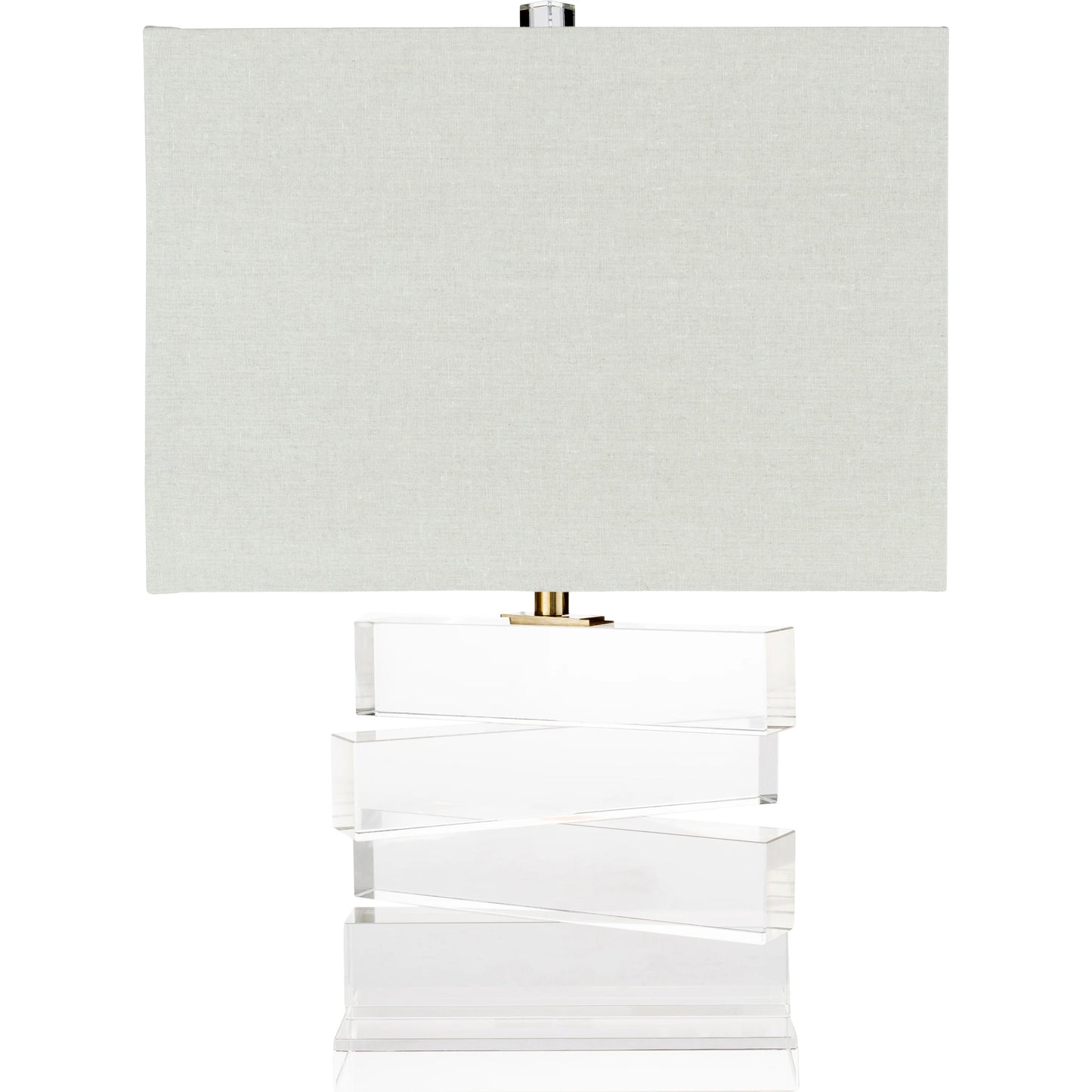 000 S-278867 | Primary Silo | Surrey - 21547 by Surya in metallic brass, clear and translucent. Made from linen, polyester, crystal, metal in a modern style.