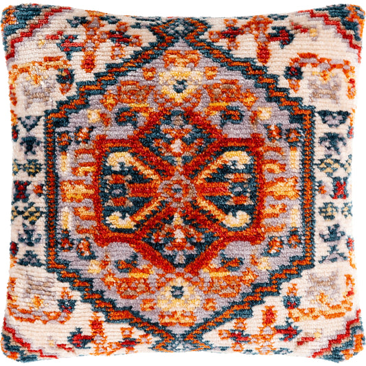 Savona Pillow - 32505 by Surya. Made from 76% polyester, 24% cotton, 100% polyester in a eclectic & global style.