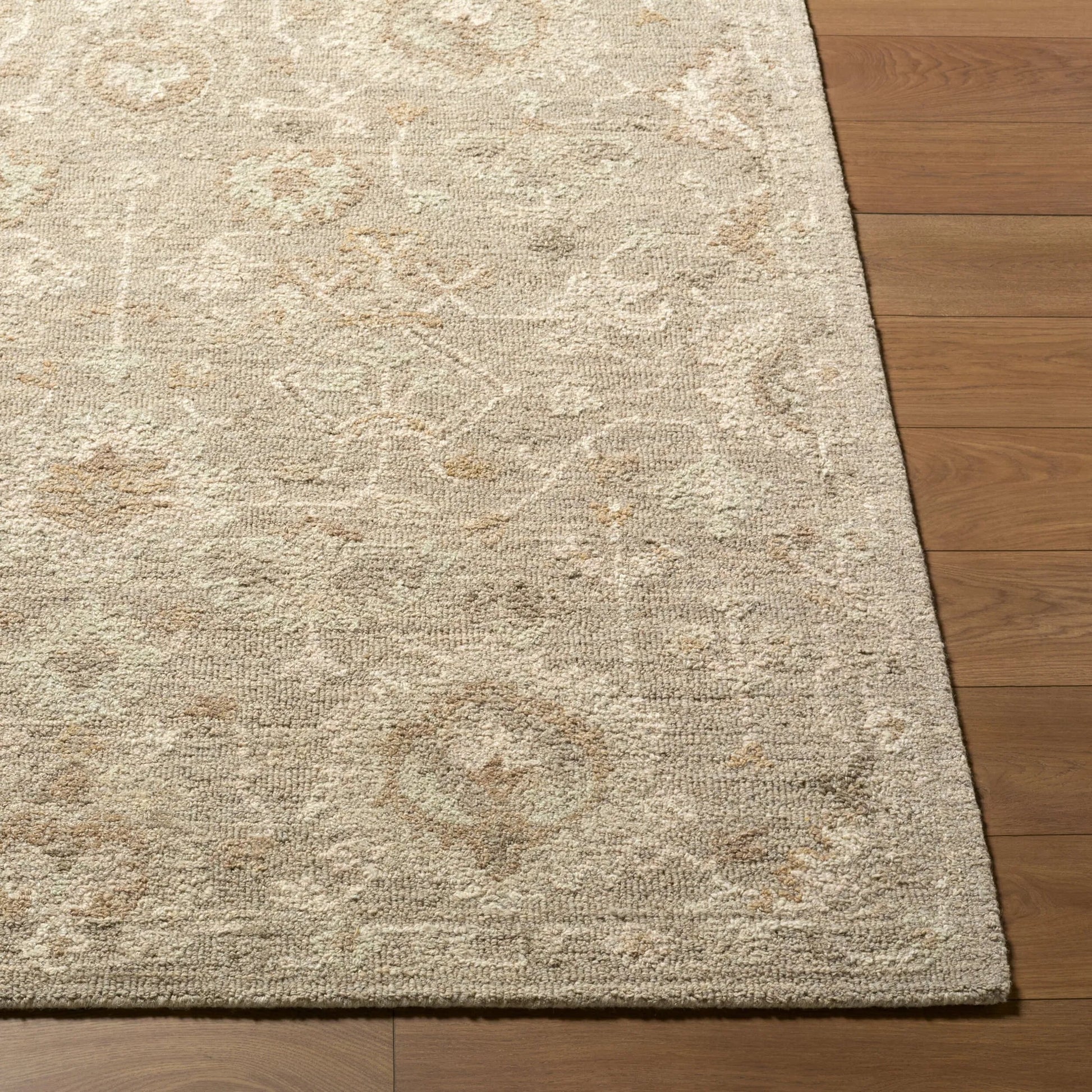 Shiv Classics SVC-2304 Rug by Livabliss in sandstone ivory taupe beige. Made from wool in a unique style.
