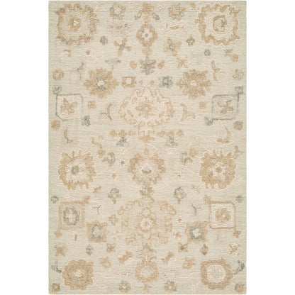 Shiv Classics SVC-2306 Rug by Livabliss in ivory, sandstone, taupe, sage, dusty rose. Made from wool in a unique style.