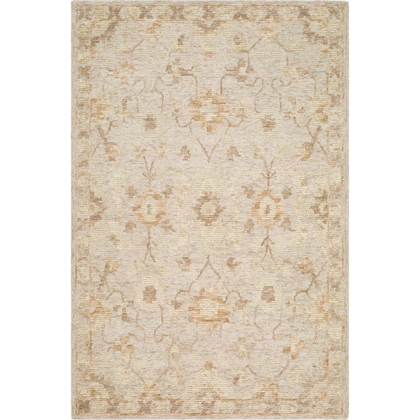 000 SI-2632551,SI-2632552,SI-2632553,SI-2632554 | Primary Silo | Shiv Classics SVC-2315 Rug by Livabliss in sandstone, taupe, beige, camel. Made from wool in a unique style.