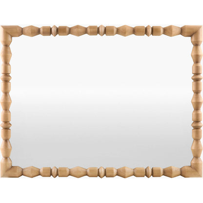 Elisaveta Accent Mirror by Livabliss in antiqued. Made from manufactured wood in a unique style.