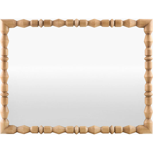 Elisaveta Accent Mirror by Livabliss in antiqued. Made from manufactured wood in a unique style.