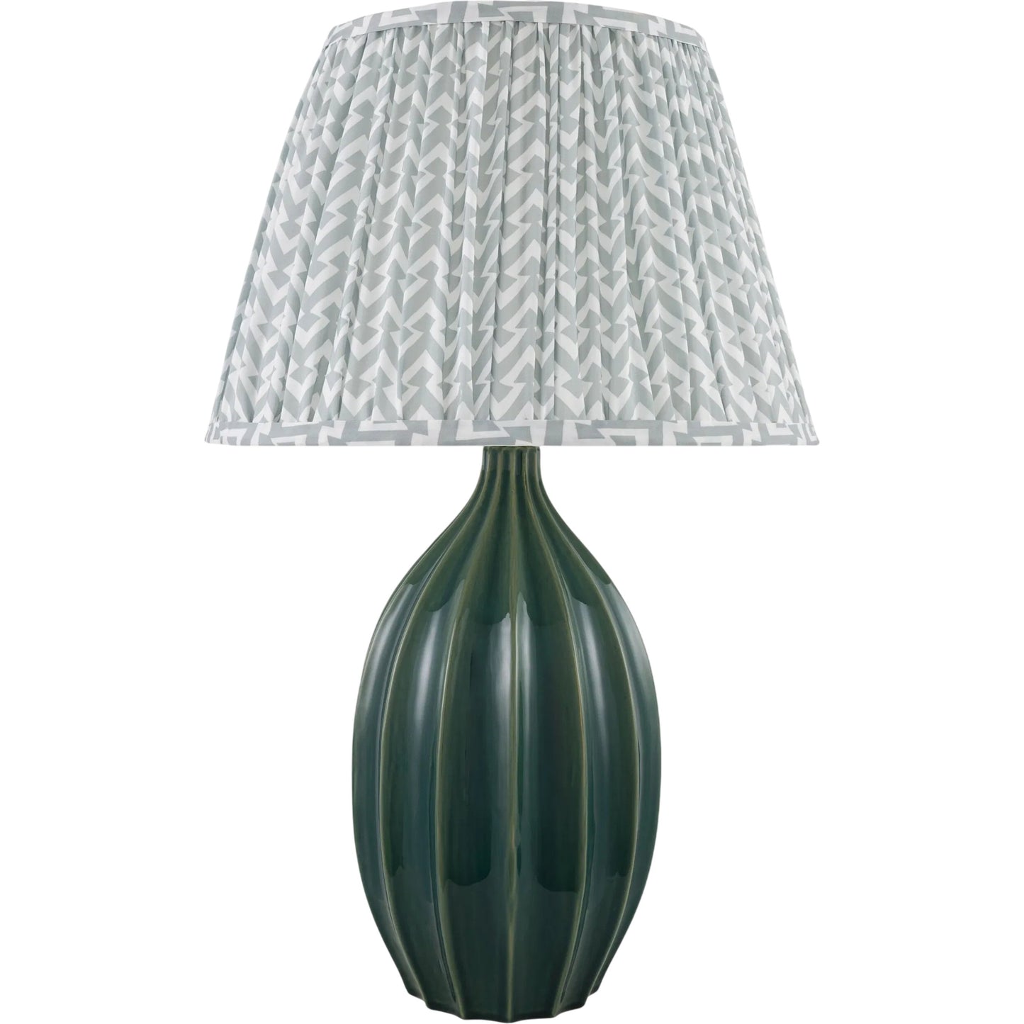 001 SI-2530311 | Primary Silo | Savari Accent Table Lamp by Livabliss in metallic gold, translucent, green, white, blue and glazed, plated. Made from ceramic, polyester, iron in a unique style.