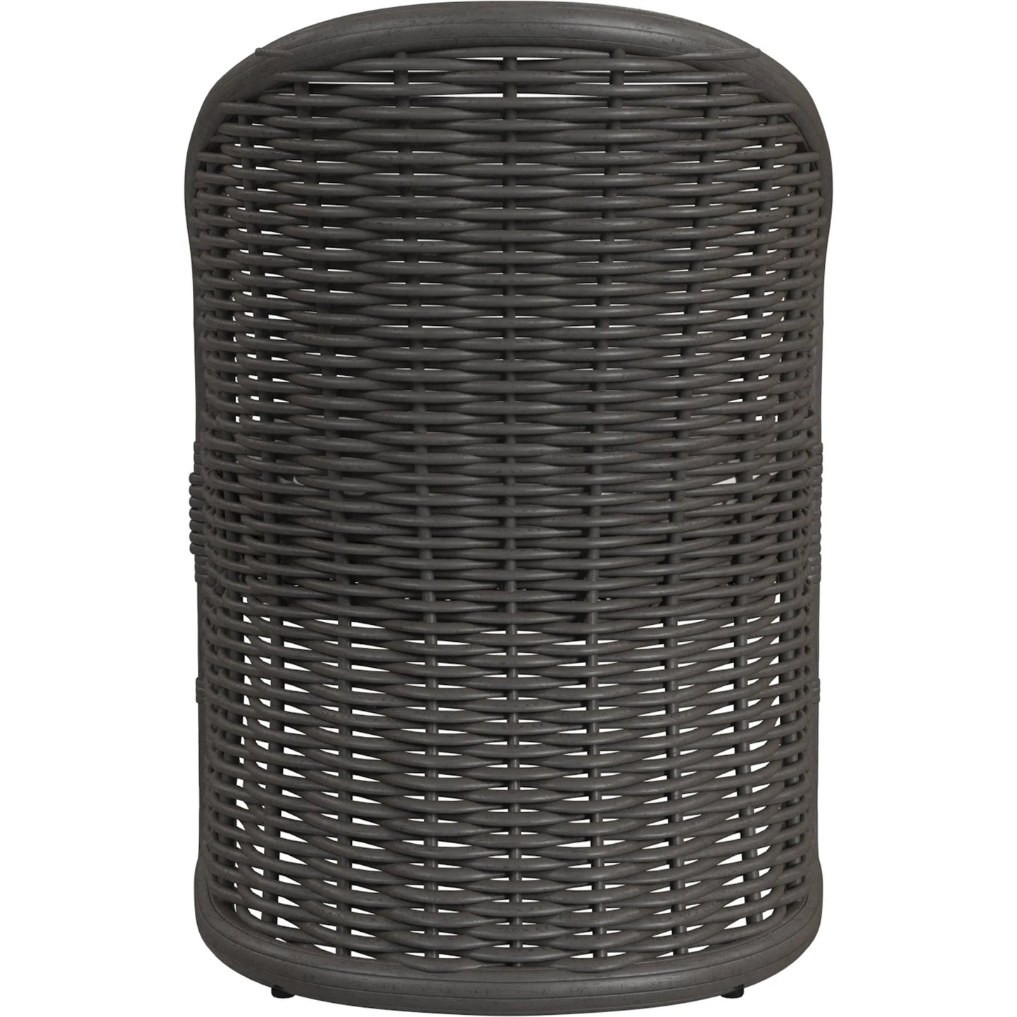 004 SI-2318696 | Additional Silo | Cabo Outdoor Dining Chair by Sunset West in dark wood. Made from resin wicker in a rustic style.