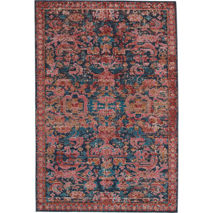 Swoon SWO05 Indoor/Outdoor Rug by Jaipur Living in pink, blue. Made from unique in a unique style.