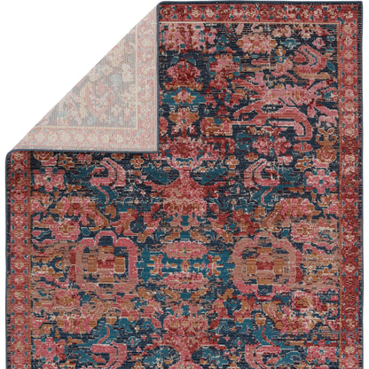 Swoon SWO05 Indoor/Outdoor Rug by Jaipur Living in pink, blue. Made from unique in a unique style.