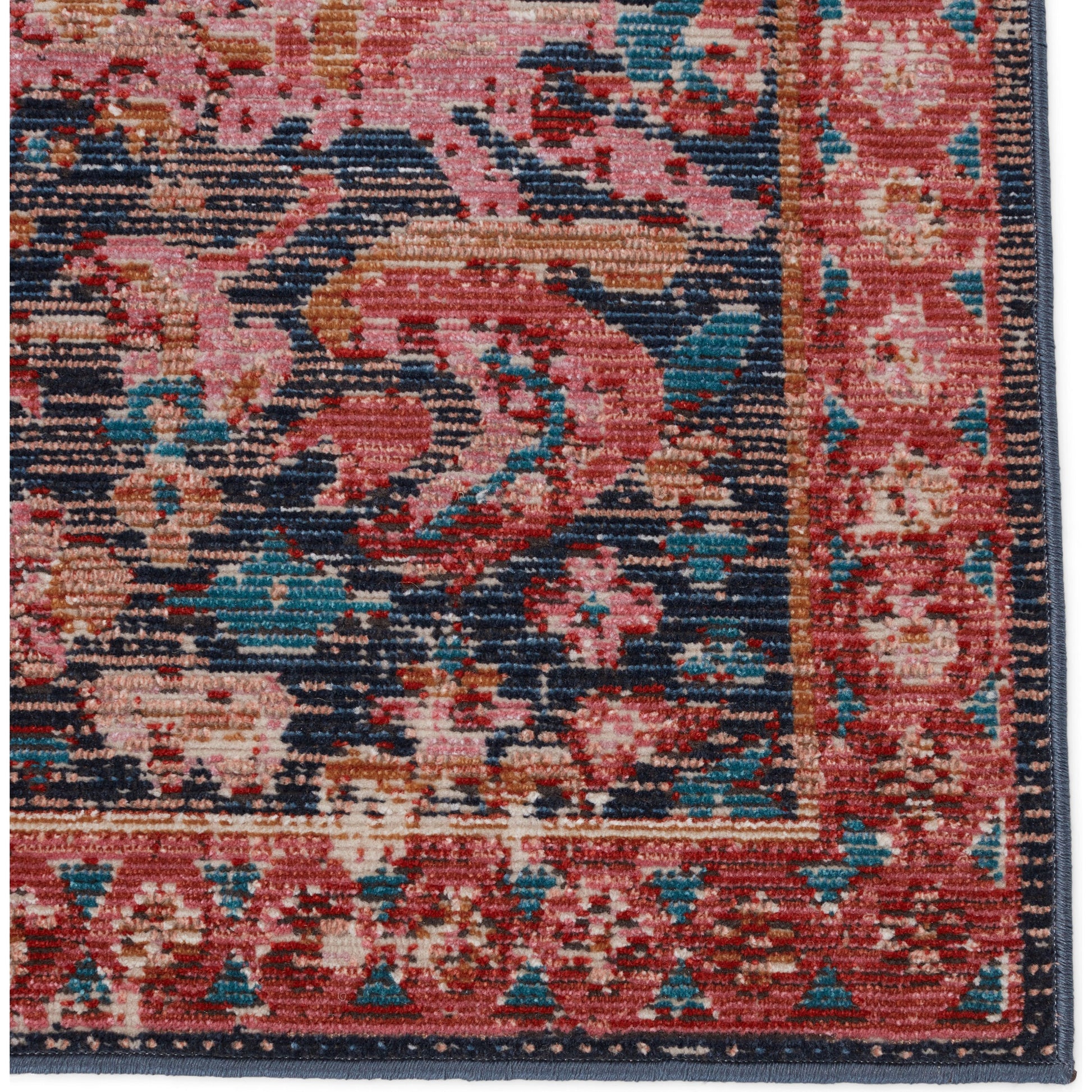 Swoon SWO05 Indoor/Outdoor Rug by Jaipur Living in pink, blue. Made from unique in a unique style.