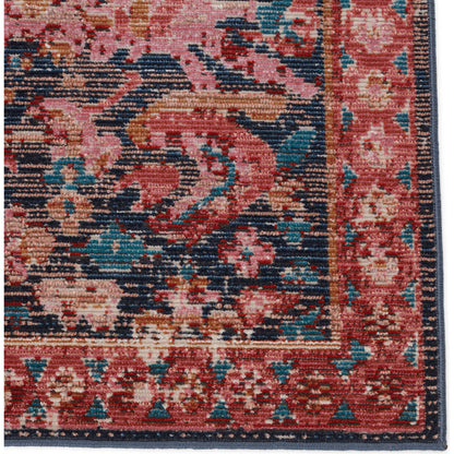 Swoon SWO05 Indoor/Outdoor Rug by Jaipur Living in pink, blue. Made from unique in a unique style.