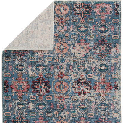 Swoon SWO10 Indoor/Outdoor Rug by Jaipur Living in blue, pink. Made from unique in a unique style.