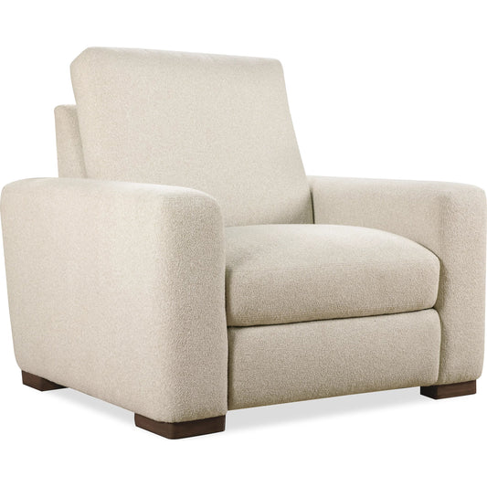 Optimus Power Recliner with Power Headrest - Small by Hooker Furniture in medium wood. Made from unique in a transitional style.