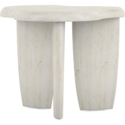 Ashlar End Table by A.R.T. Furniture in bisque. Made from parawood solids, birch veneers, resin in a transitional style.