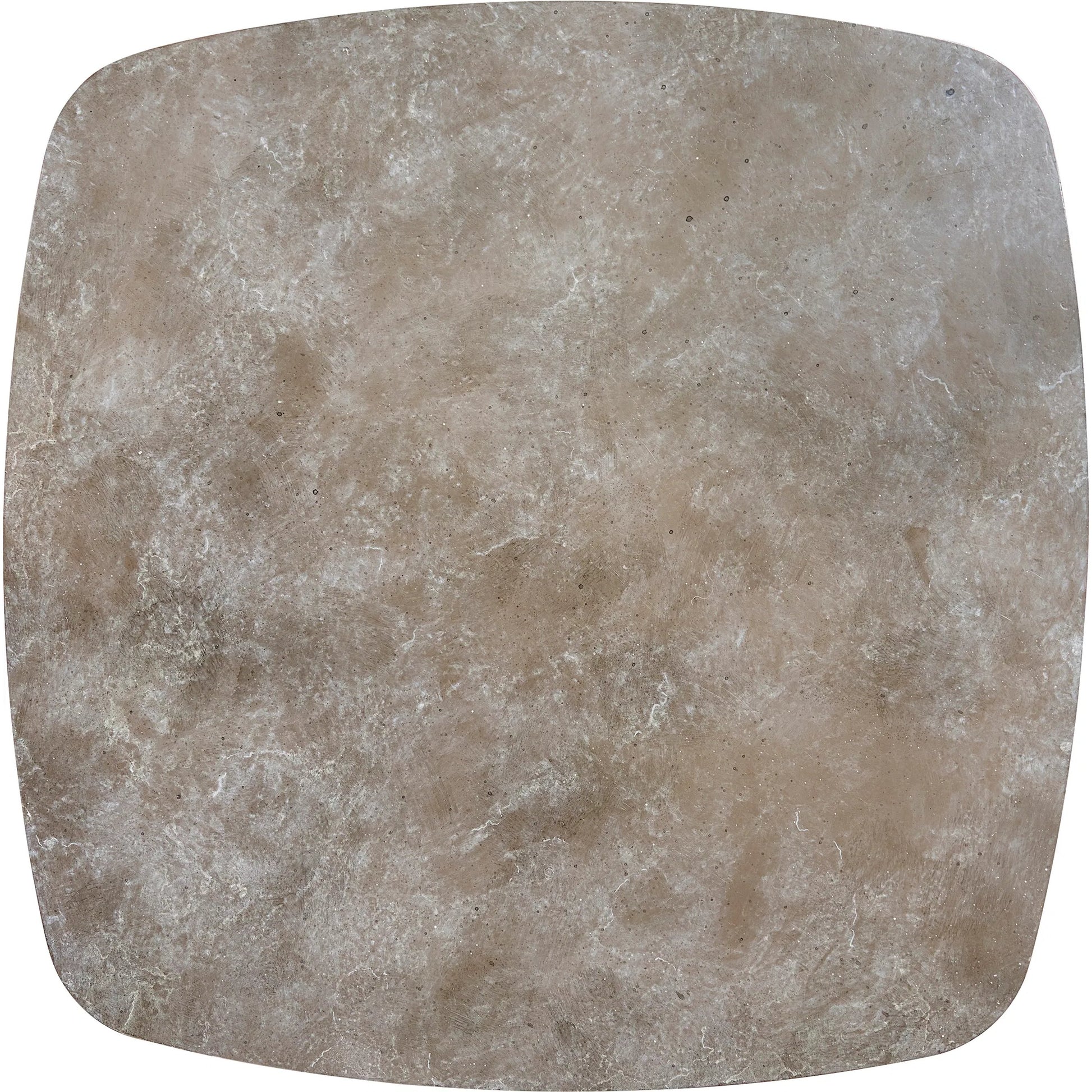 Monroe Side Table by Bernhardt in brown. Made from wood, stone in a unique style.