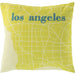 City Maps Indoor/Outdoor Pillow by Surya. Made from 100% cotton in a modern style.