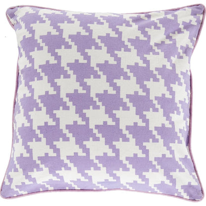 Houndstooth Pillow - 13268 by Surya. Made from 100% cotton in a modern style.