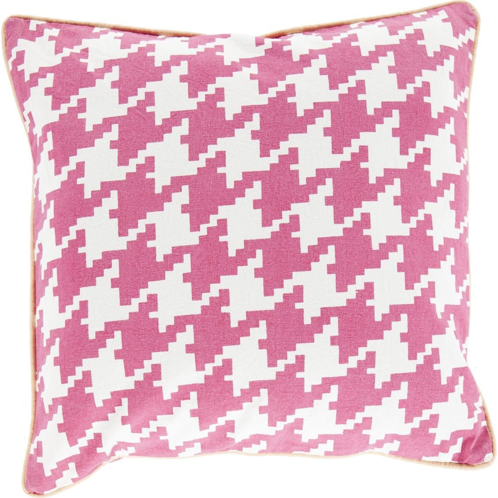 Houndstooth Pillow - 13268 by Surya. Made from 100% cotton in a modern style.