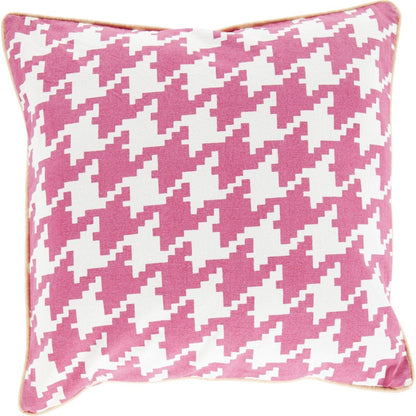 Houndstooth Pillow - 13268 by Surya. Made from 100% cotton in a modern style.