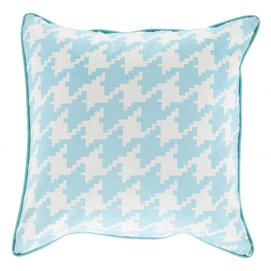Houndstooth Pillow - 13268 by Surya. Made from 100% cotton in a modern style.