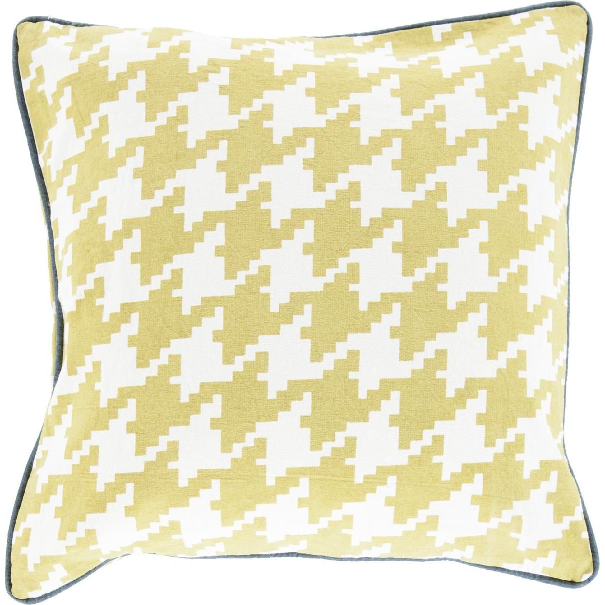 Houndstooth Pillow - 13268 by Surya. Made from 100% cotton in a modern style.