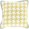 Lime, Ivory, Navy / Down Feather / 18" x 18"