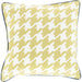 Houndstooth Pillow - 13268 by Surya. Made from 100% cotton in a modern style.